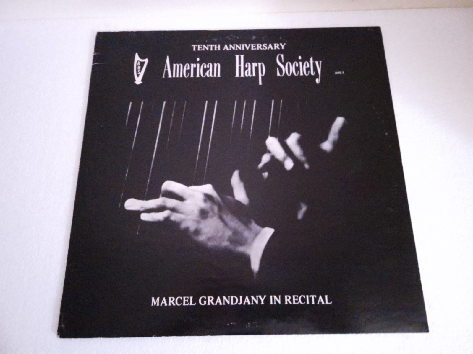 American Harp Society 10th Anniversary - Marcel Grandjany Recital LP AHS-1 1972