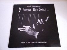 American Harp Society 10th Anniversary - Marcel Grandjany Recital LP AHS-1 1972 picture