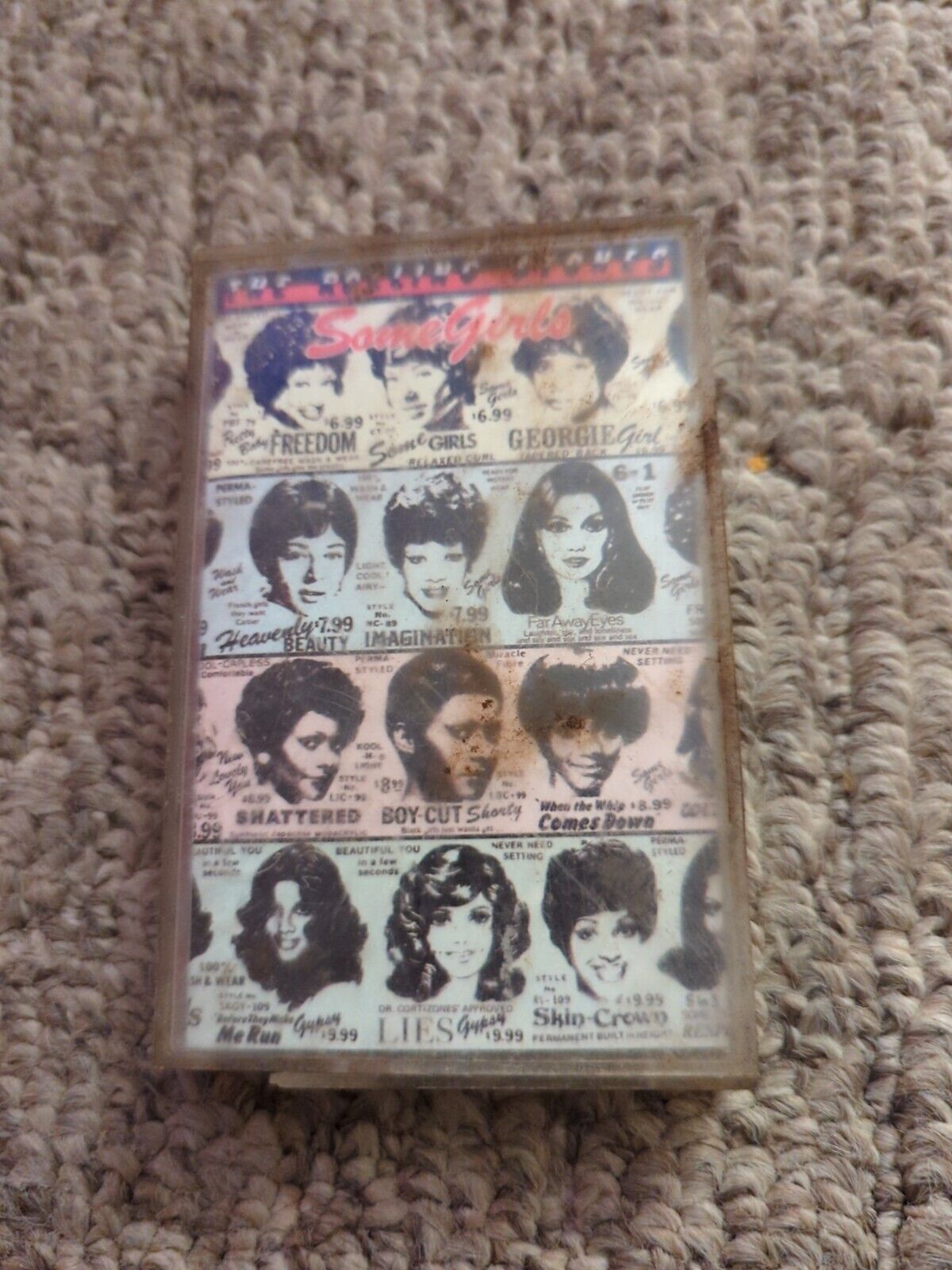 The Rolling Stones Cassette Tape Some Girls 1978