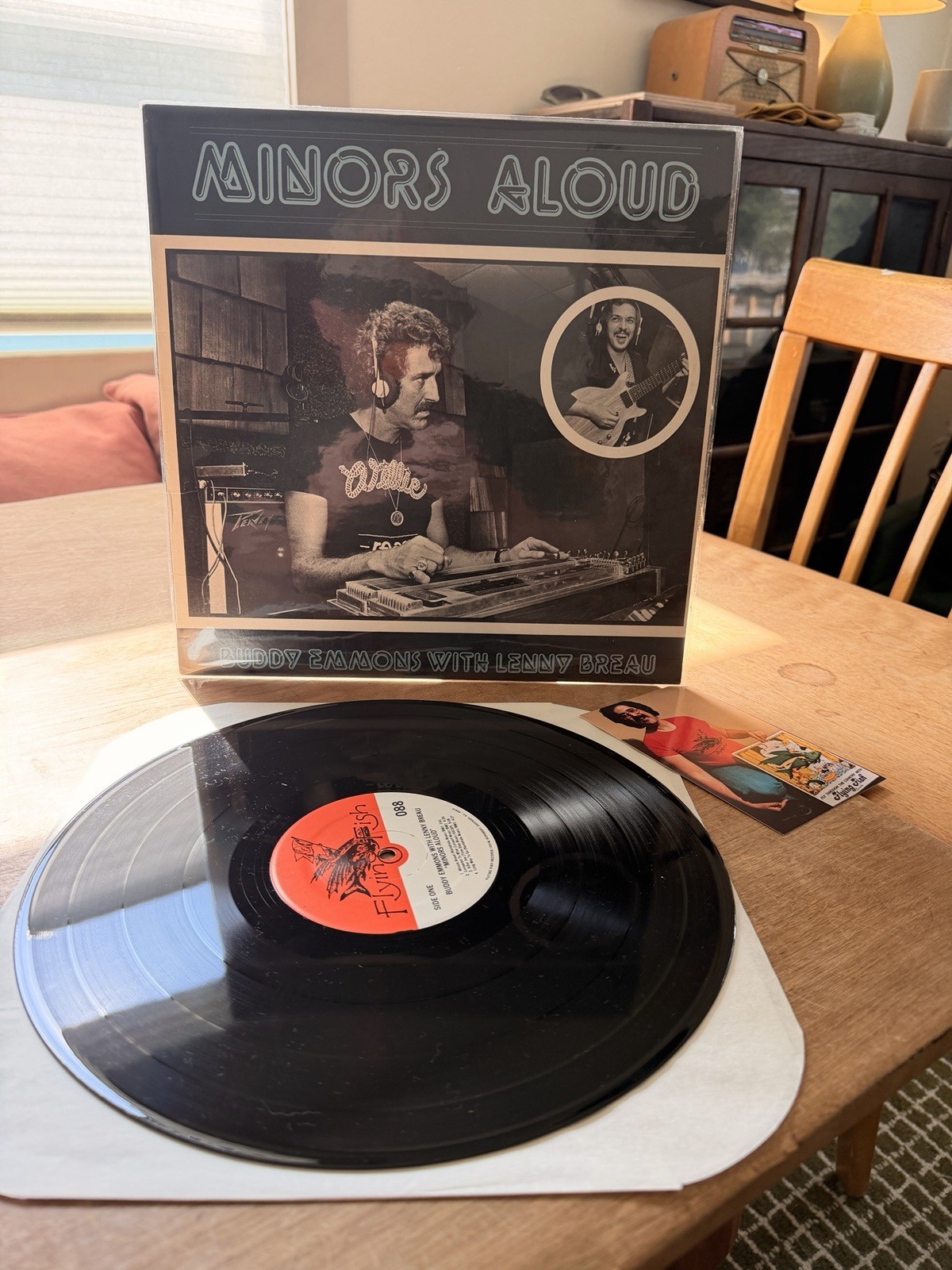 Buddy Emmons with Lenny Breau; Minors Aloud; Flying Fish 088 Masterdisk pressing