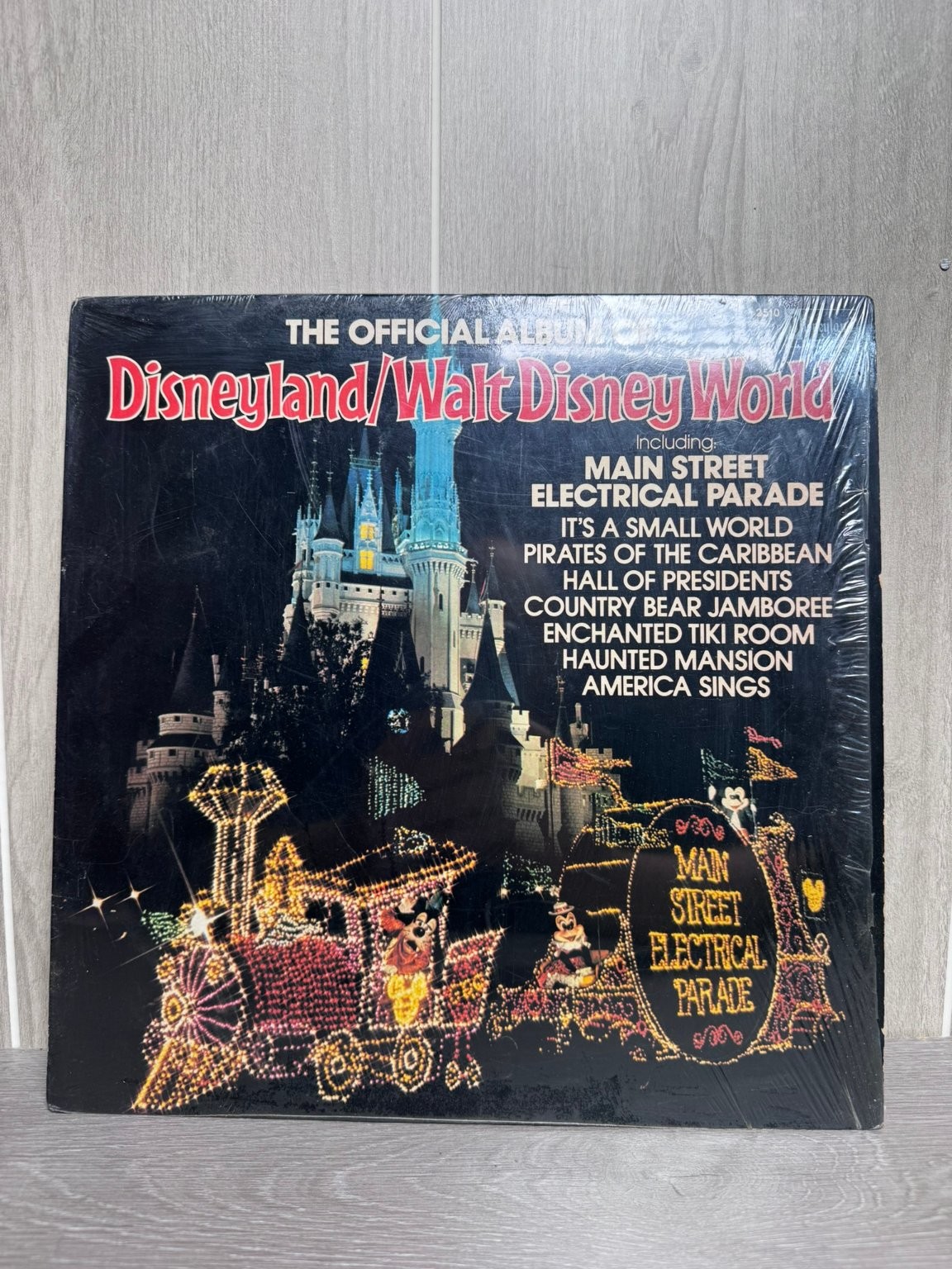 Disneyland Walt Disney World The Official Album Vinyl LP 2510 Main Street