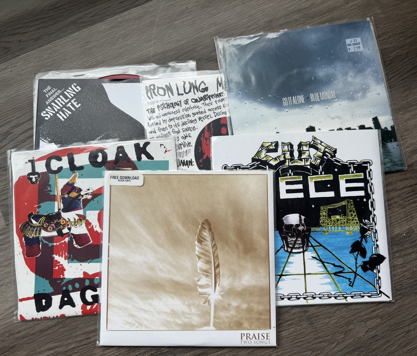 USED LOT 6x HARDCORE 7\