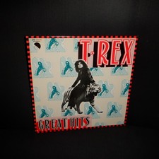 T. REX vinyl LP Great Hits 1972 JAPAN w/Insert Marc Bolan Shock Rock + BONUS picture