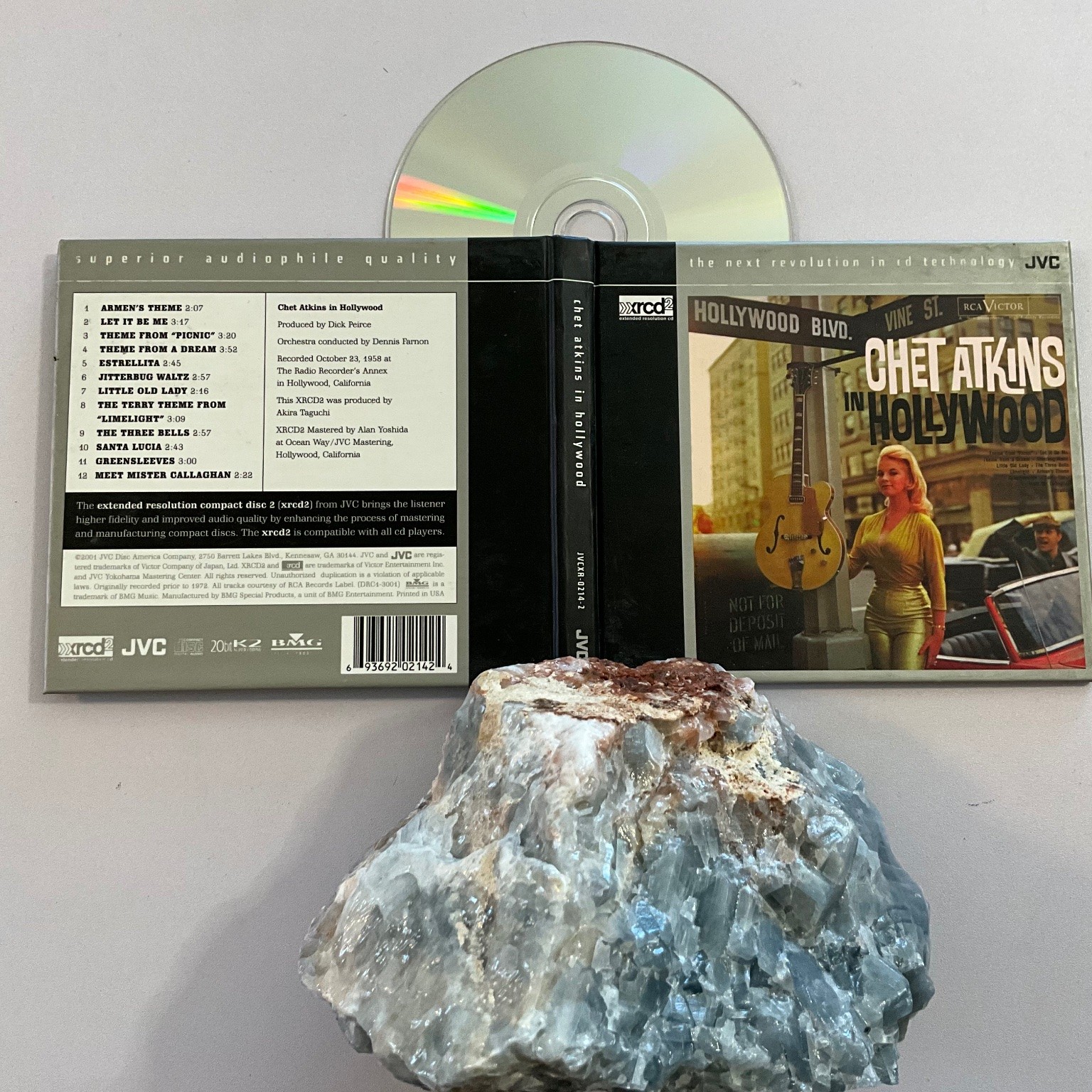 Chet Atkins - Chet Atkins In Hollywood CD 2001 JVC XRCD2 Jazz Label RCA