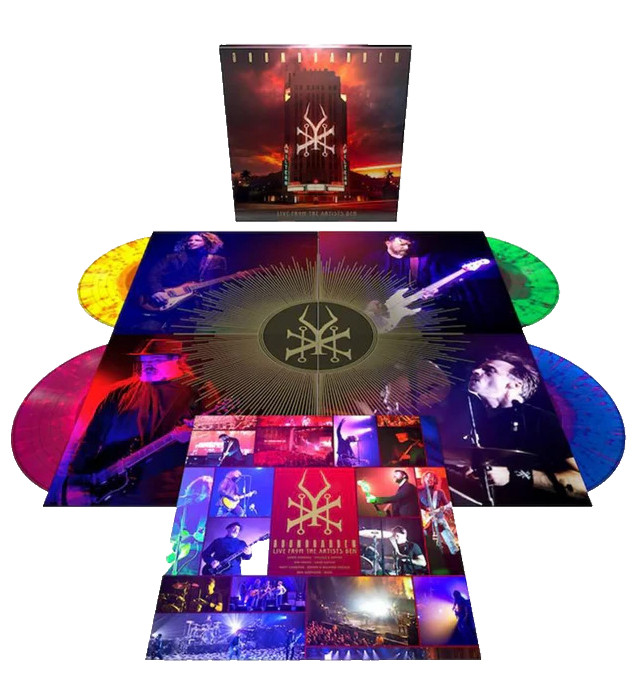 Soundgarden - Live From The Artists Den Deluxe 4LP Neon Splatter Vinyl Box Set