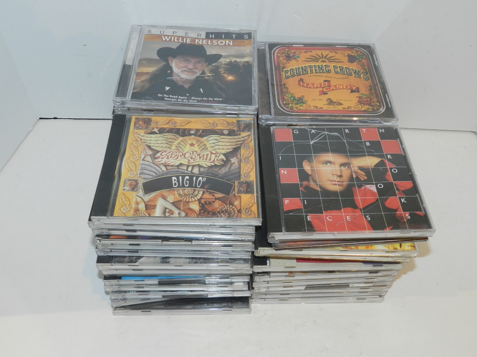 Lot of 54+ Various CDs Hard Rock Country Heavy Metal Country 70s 80s 90s