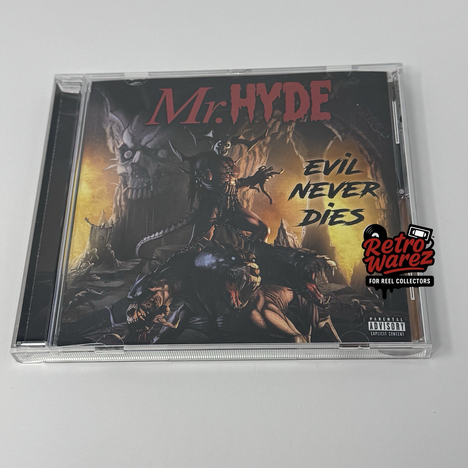 Mr. Hyde Evil Never Dies CD SIGNED NECRO Jedi Mind Tricks Vinnie Paz Goretex