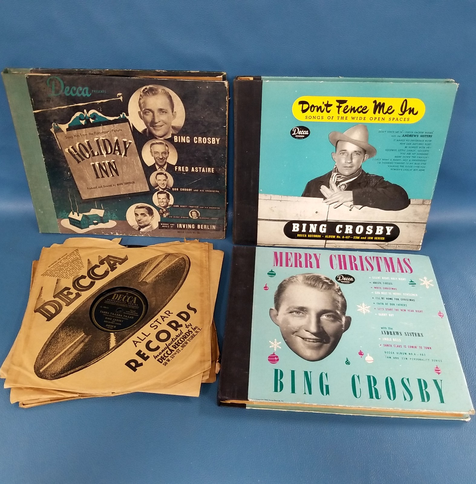 VTG Lot Bing Crosby 10\