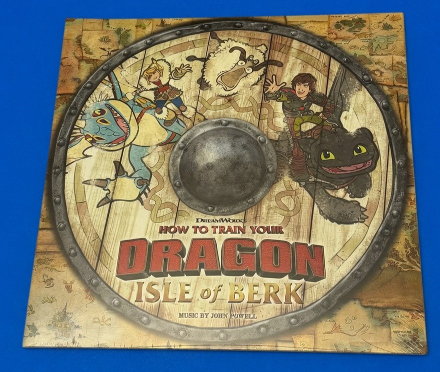 Universal Epic How To Train Your Dragon Isle of Berk Vinyl Record Soundtrack