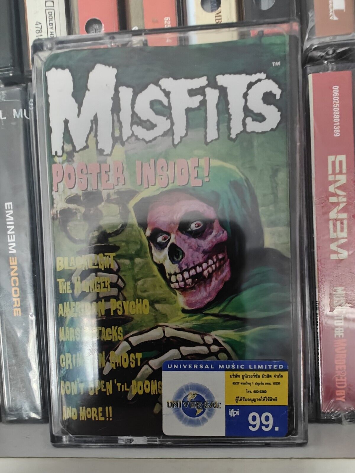 Misfits American Psycho FULLY PLAY GRADED cassette album