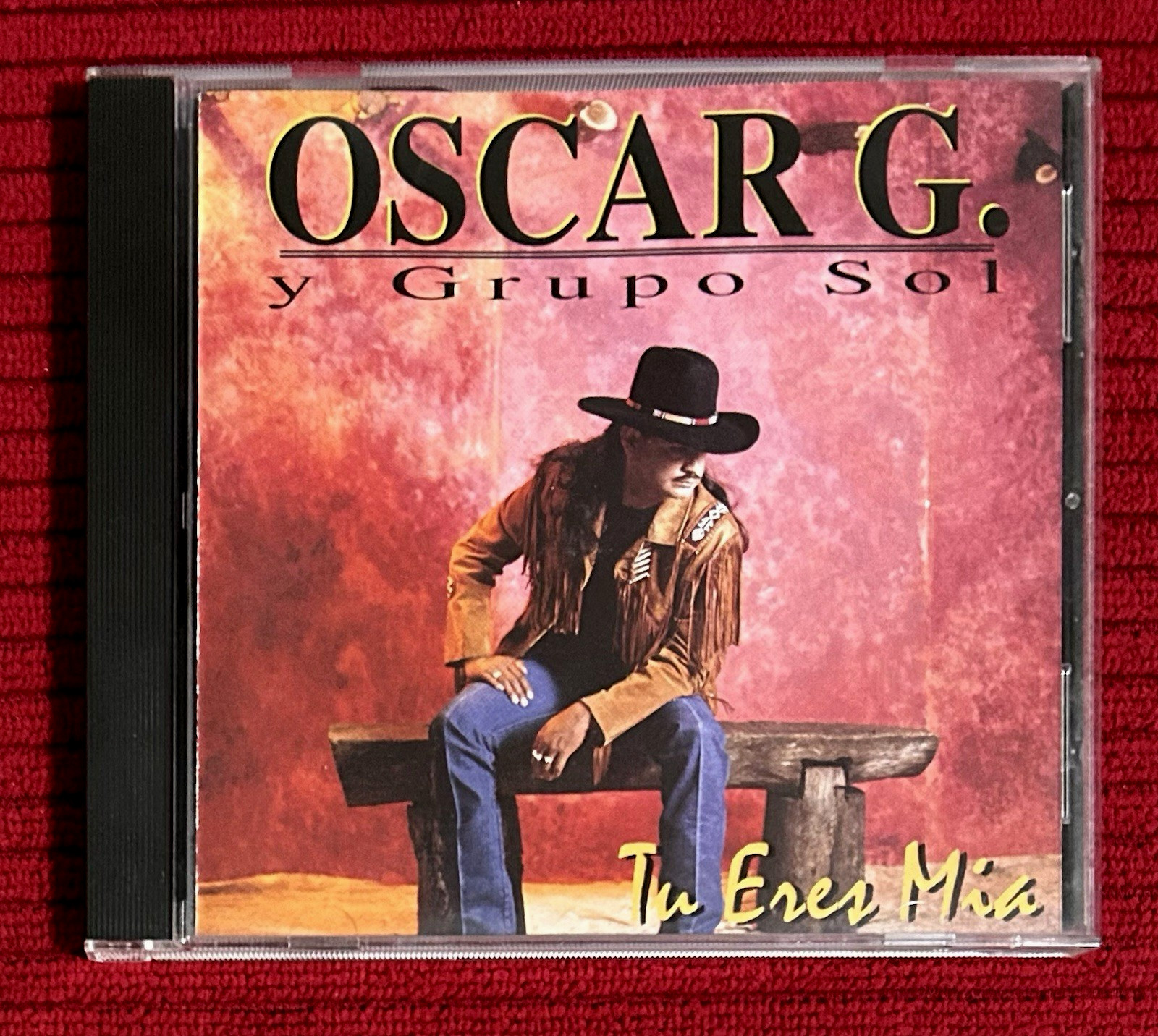 OSCAR G. Y GRUPO SOL-TU ERES MIA 1995 MANNY MUSIC-TEJANO-PURO TEJANO-MINT-RARE