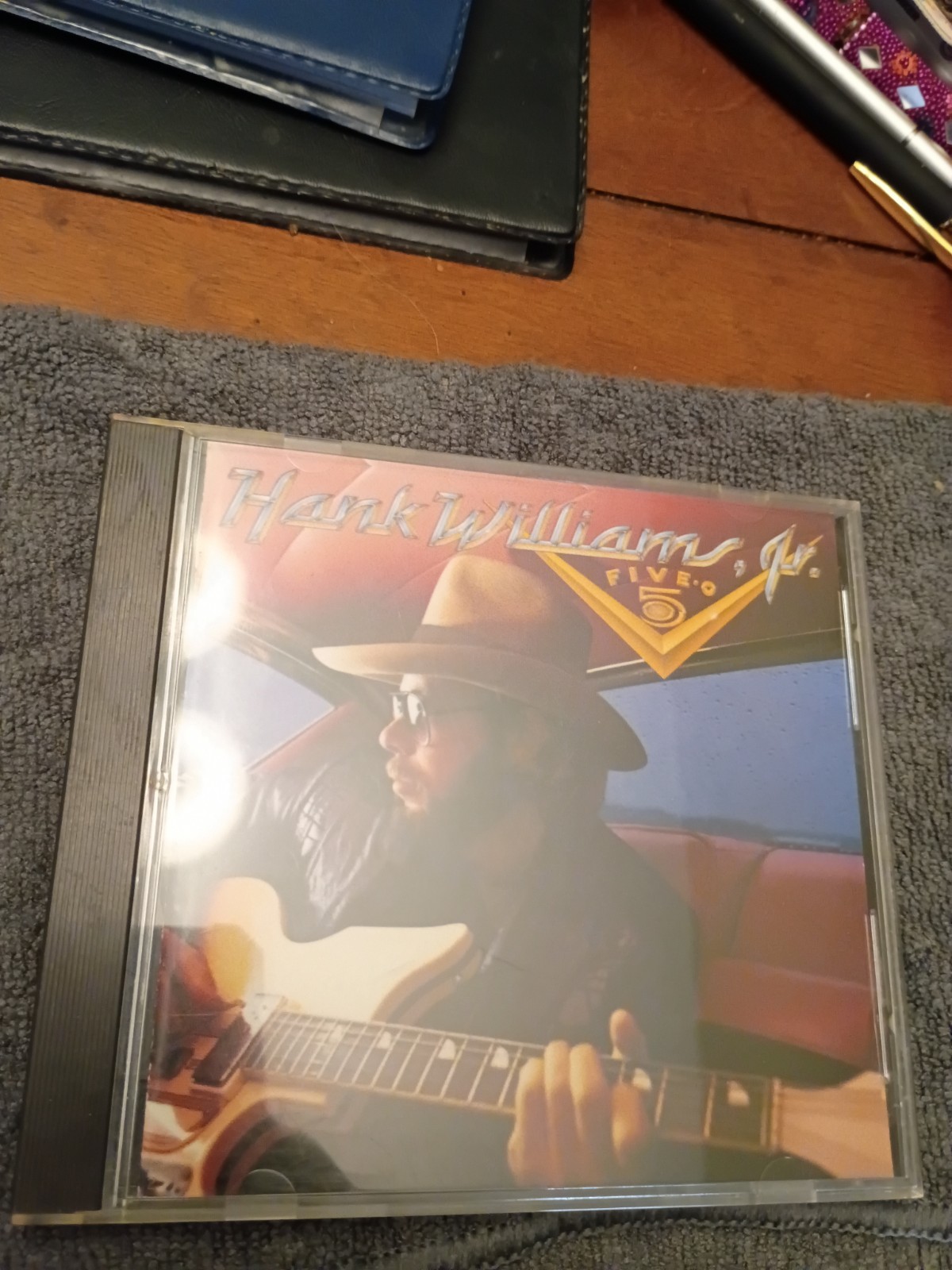 Five-O by Hank Williams, Jr. (CD, 1985 Warner/Curb Records) Germany Target Cd