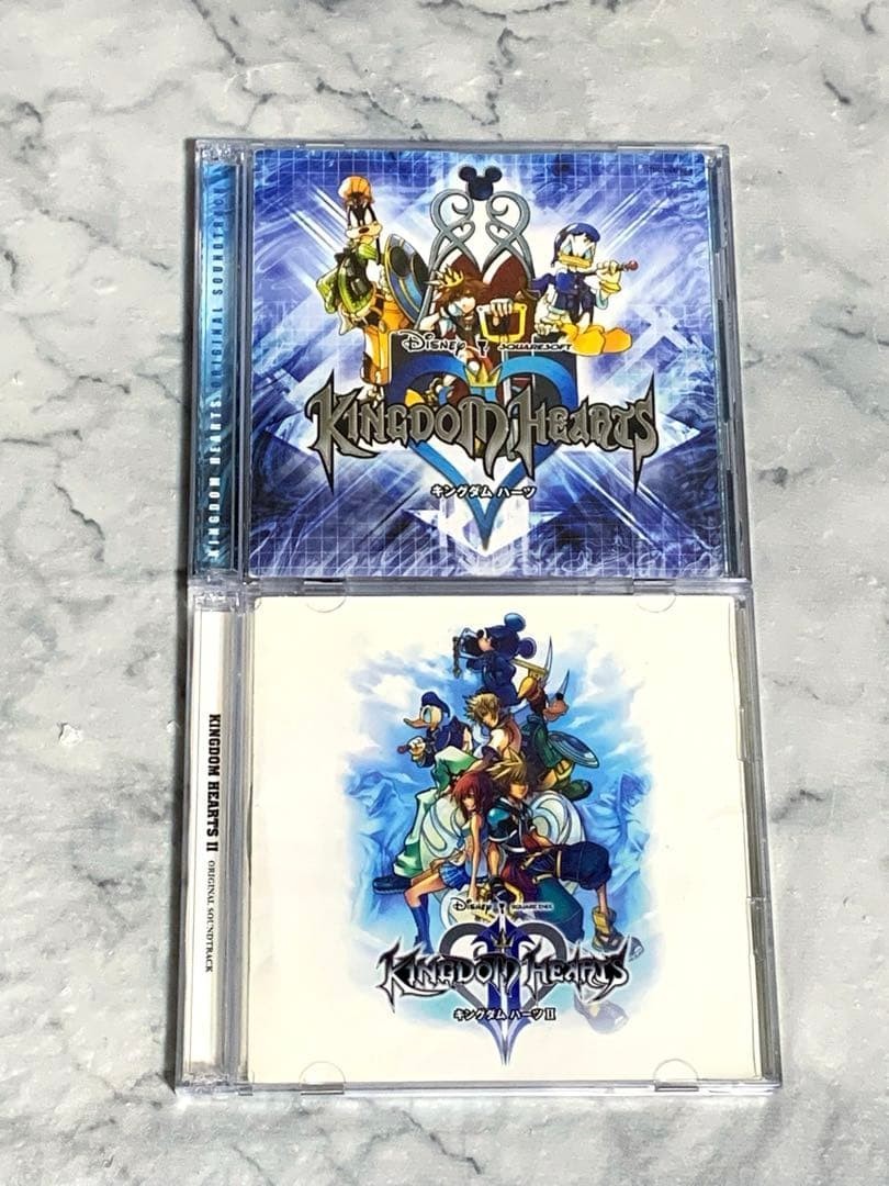 CD Kingdom Hearts Original Soundtrack 1 & 2 OST SET Lot Game Music  SQUARE ENIX