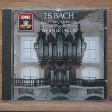 J.S. Bach – Famous Organ Works CD 1985 Werner Jacob Classical EMI Digital picture