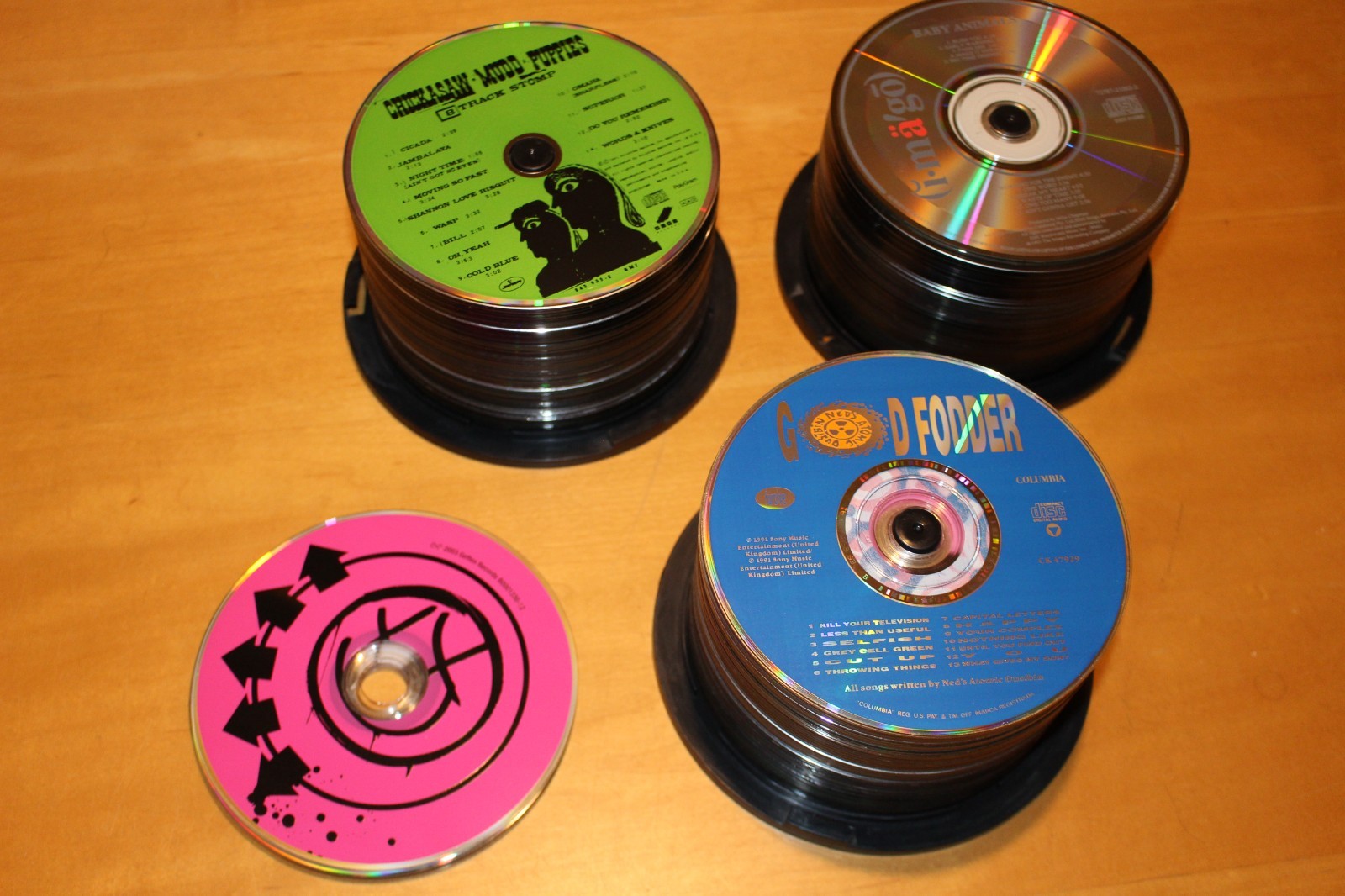 Huge Lot of 150+ CDs Disc-Only 80s 90s Alternative Rock Grunge Pop New Wave Bulk