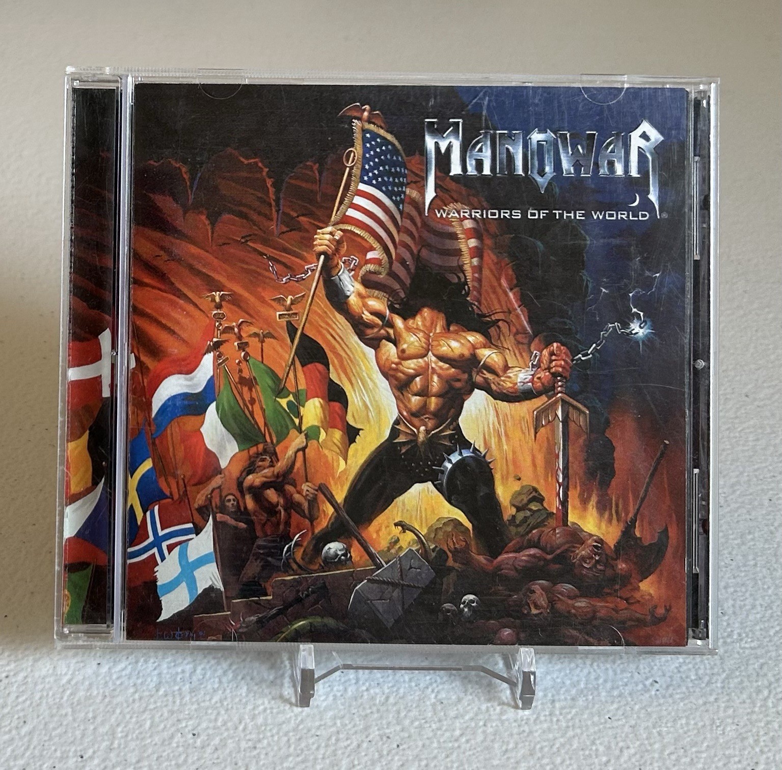 Manowar - Warriors of the World CD 2002 Metal Blade Records