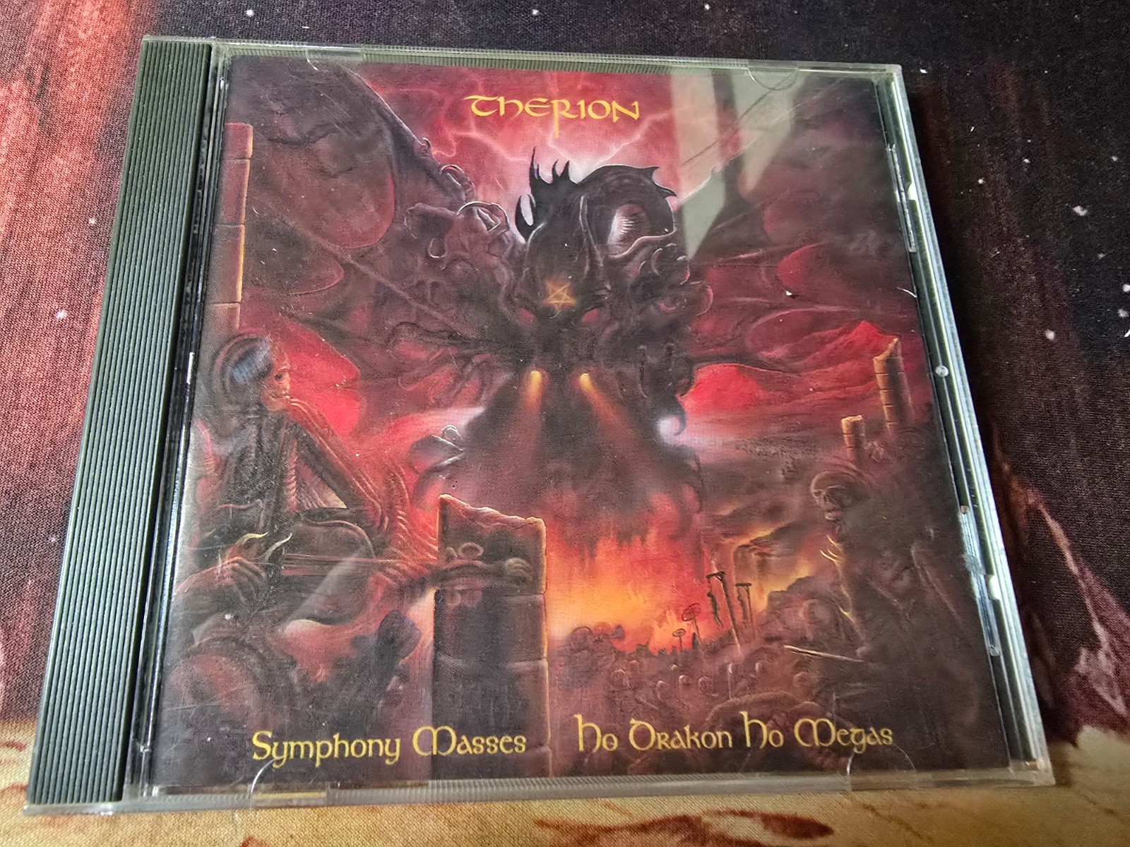 THERION - Symphony Masses: Ho Drakon Ho Megas - 1993 CD Clean