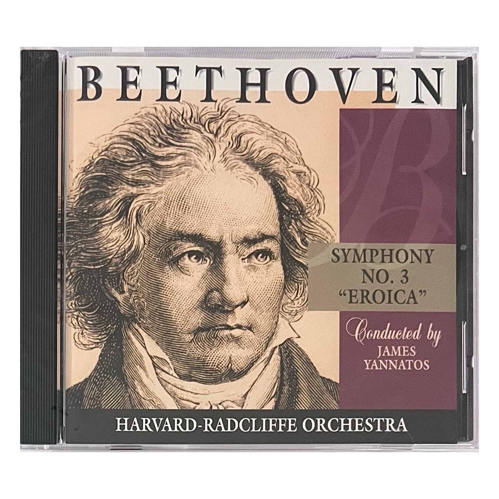 Beethoven: Symphony No. 3 “Eroica” (CD) Harvard-Radcliffe Orchestra - NEW SEALED