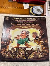 Maurice Andre - Arias for Trumpet and Orchestra DEMO LP - GOOD CONDITION W/DUST picture