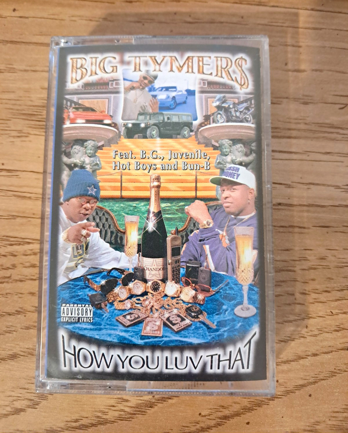 Big Tymers How You Luv That? Cassette Album 1998 Cash Money CMR-9617 OG Rap