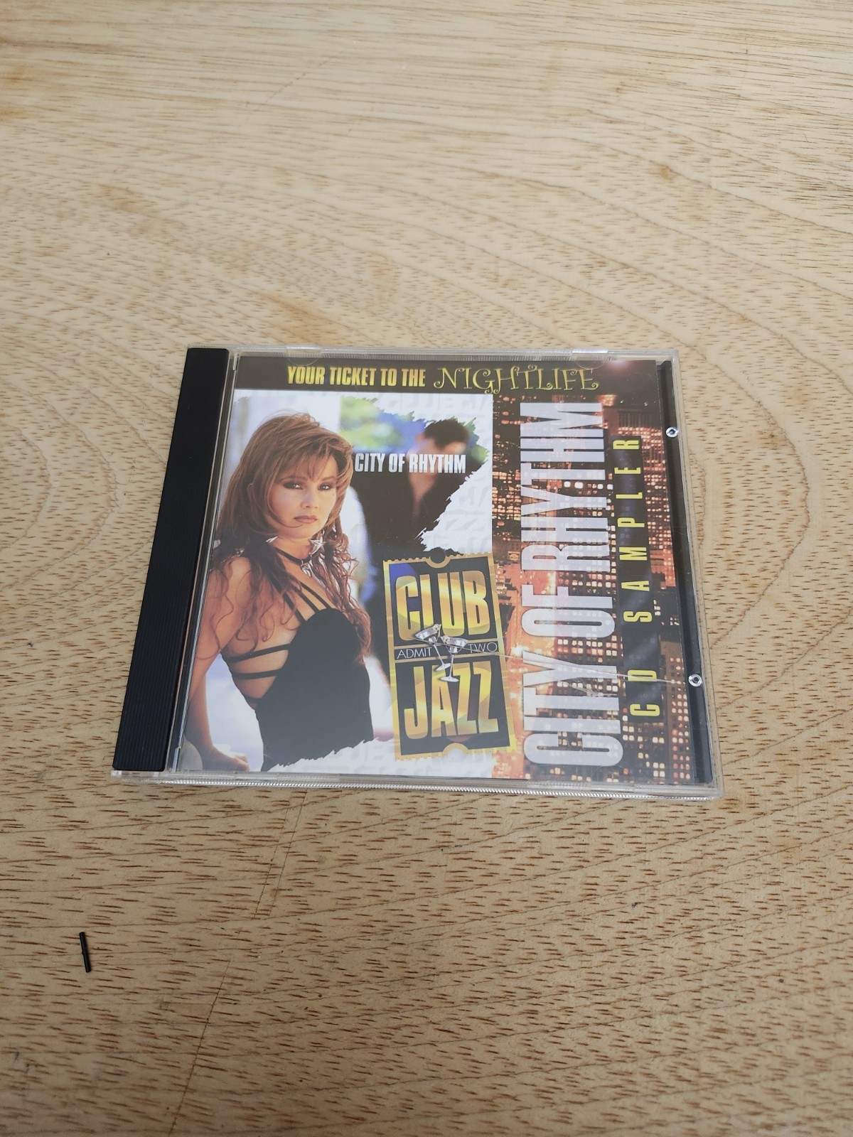 City of Rhythm CD Sampler Your Ticket To The Nightlife Club Jazz KRB7407-2