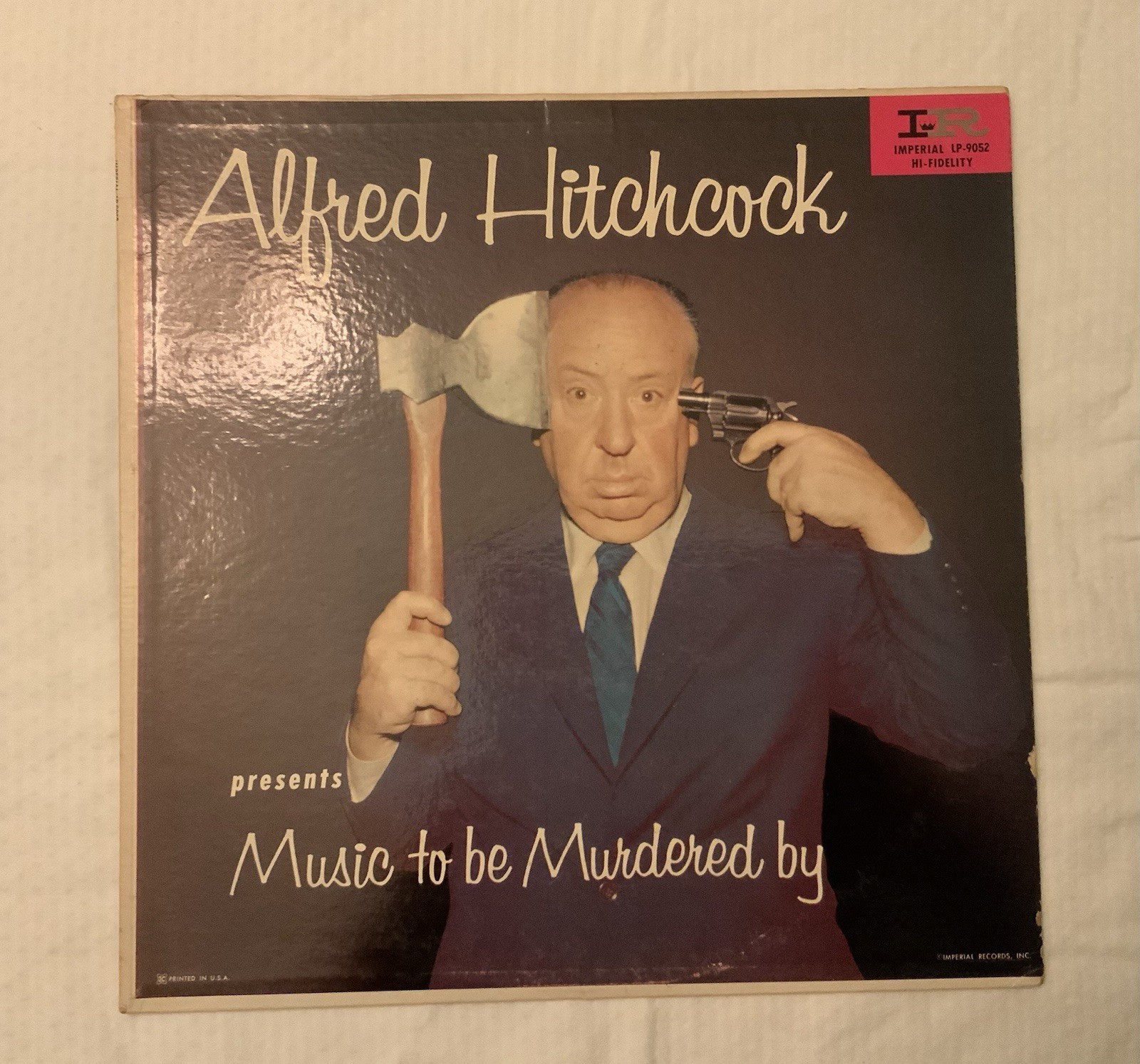 Alfred Hitchcock Music To Be Murdered By 1958 LP Imperial LP-9052