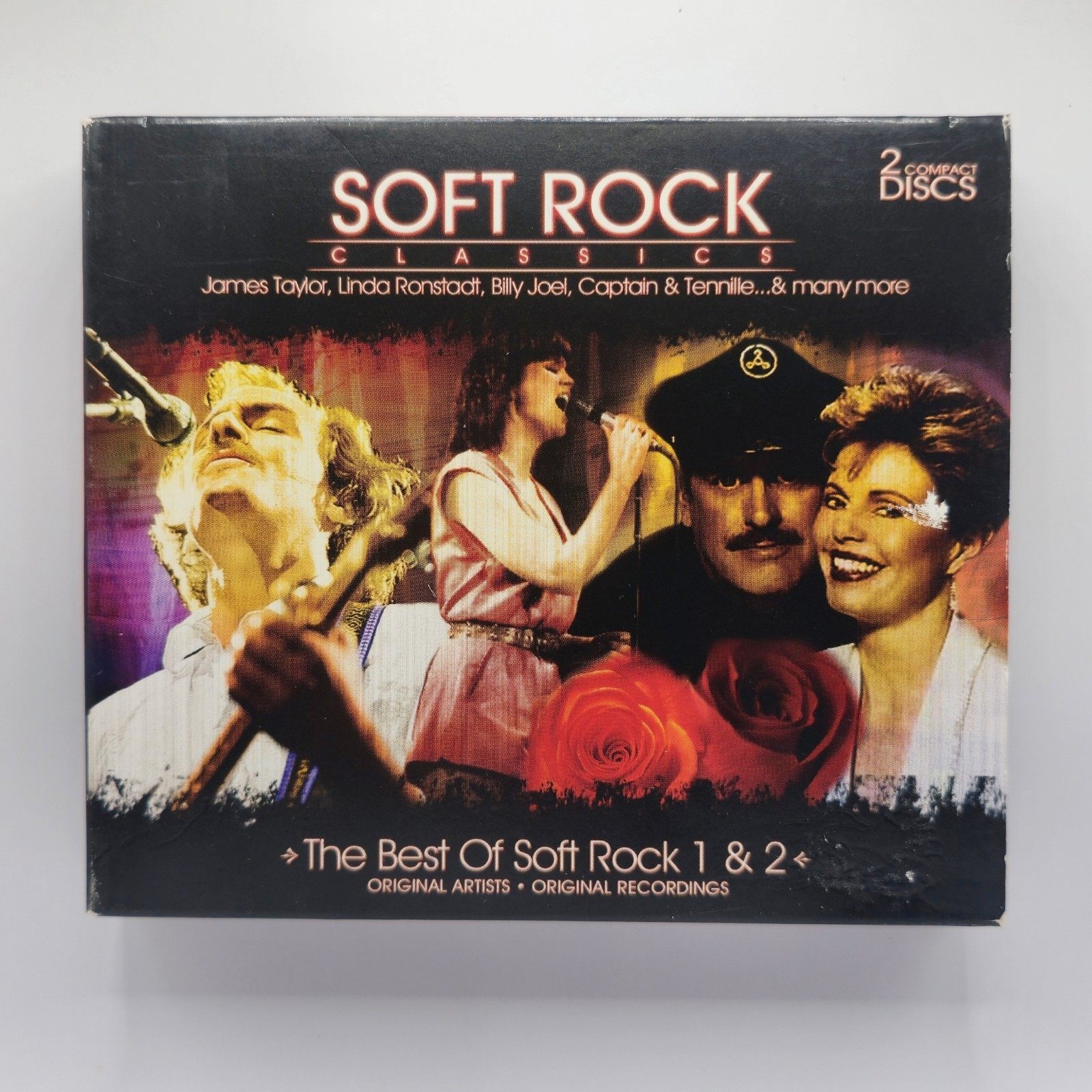 The Best Of Soft Rock 1 & 2 2 CD Set 2003 BCI Eclipse James Taylor Billy Joel