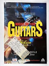 Queen Brian May Slash Gibson Guitars Program + Ticket 100th Anniversary 1994 picture