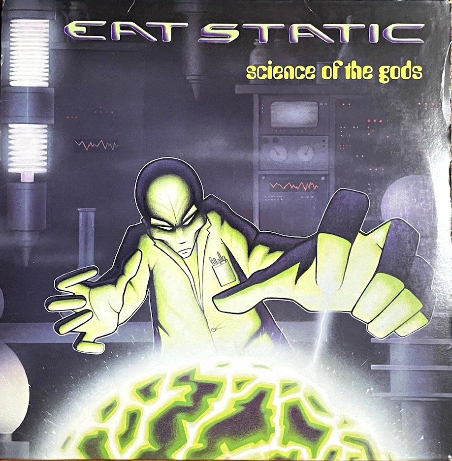 Eat Static Science Of The Gods 2xLP 1997 Mammoth US Press EX - VG+