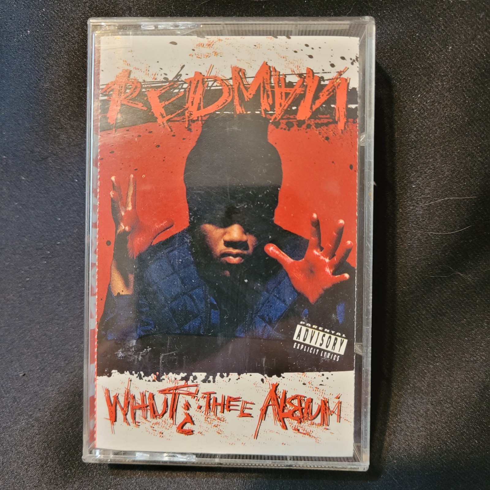 REDMAN WHUT THEE ALBUM CASSETTE TAPE DEF JAM 1992 RARE RAP HIP HOP CLEAN COPY