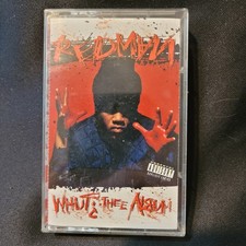 REDMAN WHUT THEE ALBUM CASSETTE TAPE DEF JAM 1992 RARE RAP HIP HOP CLEAN COPY picture