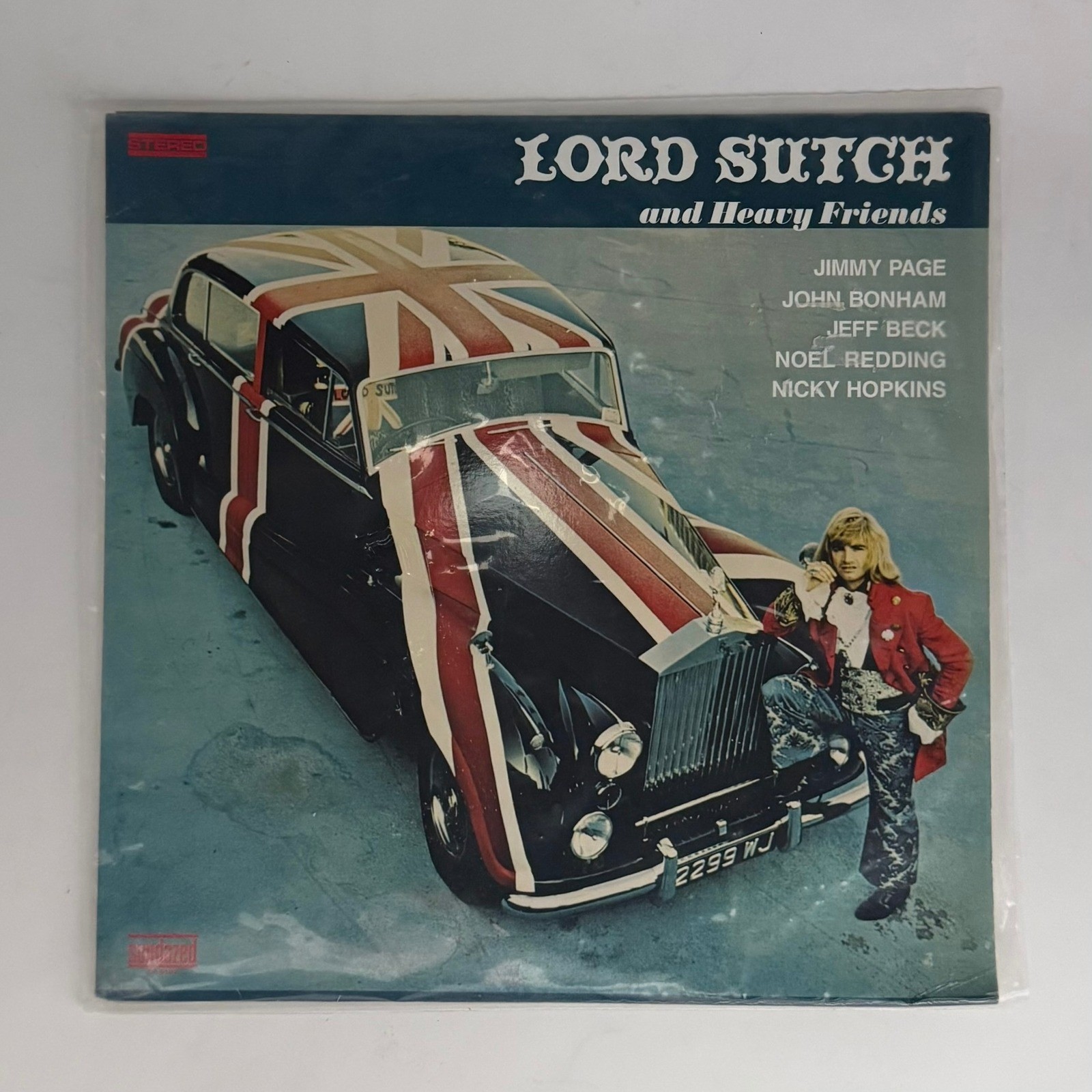 Lord Sutch and Heavy Friends Vinyl LP Jimmy Page John Bonham Jeff Beck LP 5152