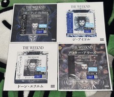 The Weeknd Set Of 4 CD Japan Limited Edition (w/ Mega Jacket) US SELLER picture