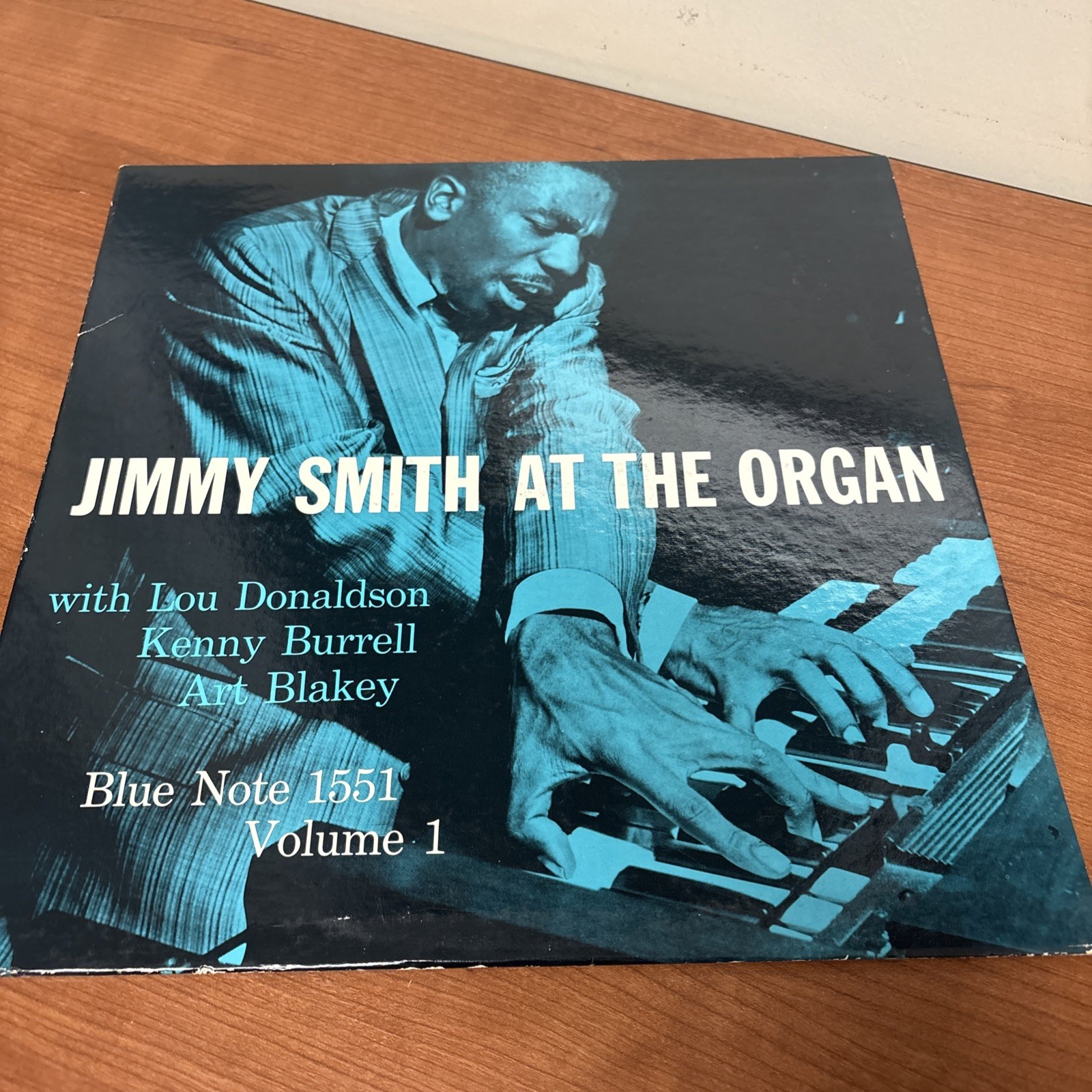 Jimmy Smith At The Organ Vol.1 BLUE NOTE BLP 1551 RVG 63rd DG MONO EARLY PRESS