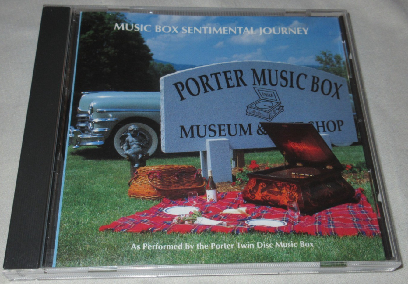Music Box Sentimental Journey CD Porter Twin Disc 1996 Oldies Museum