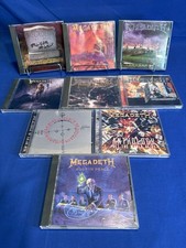 CD Lot Of 9 Megadeth CDs Peace Sells Rust In Peace Youthanasia Cryptic Writings picture