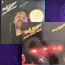 2x LOT Play Tested EX+ ~ BOB SEGER Night Moves / Nine Tonight 2LP picture
