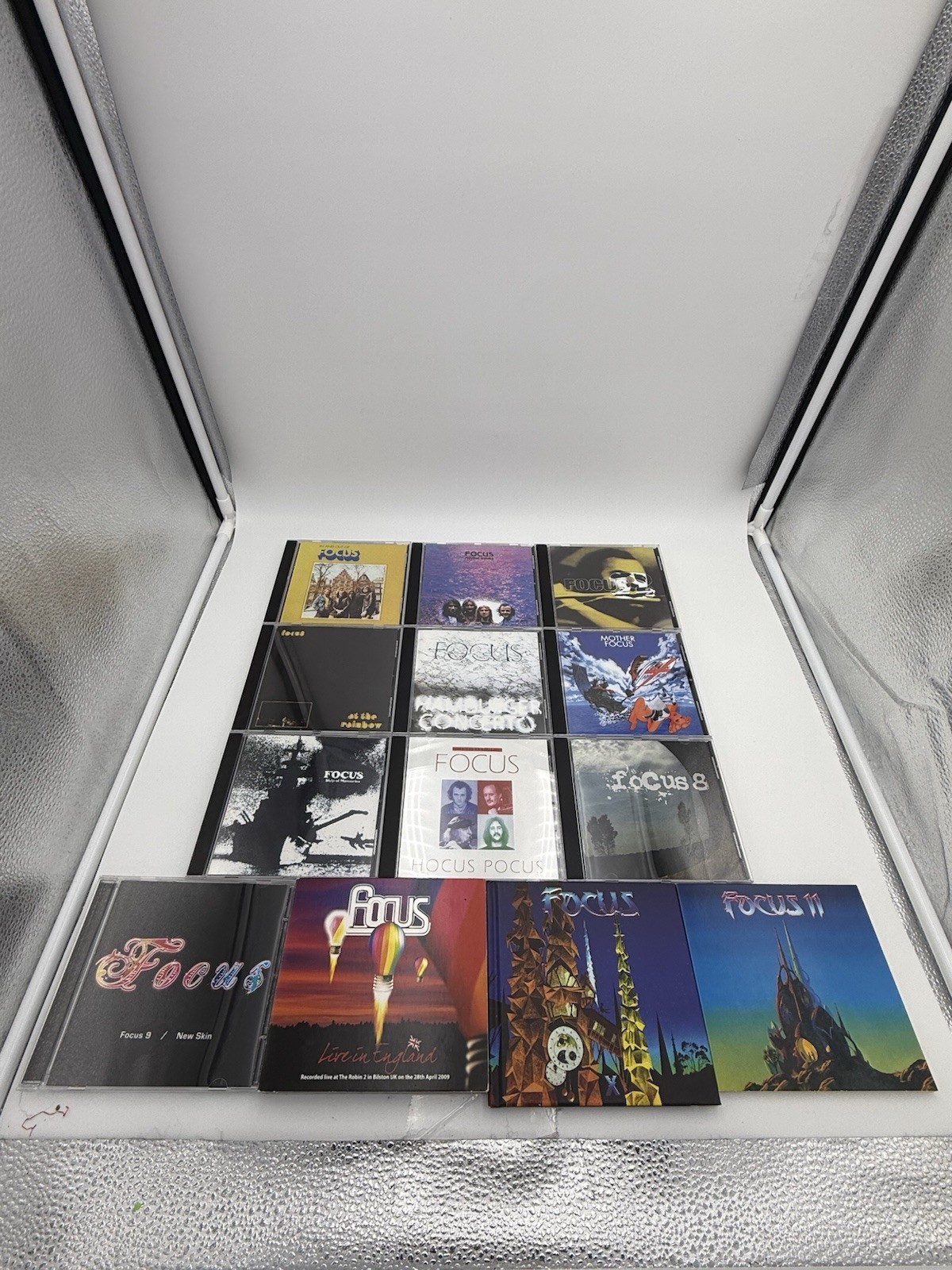 Focus - Dutch Band - Lot of 13 Albums - 15 Total CD’s - From 1970 to 2019 