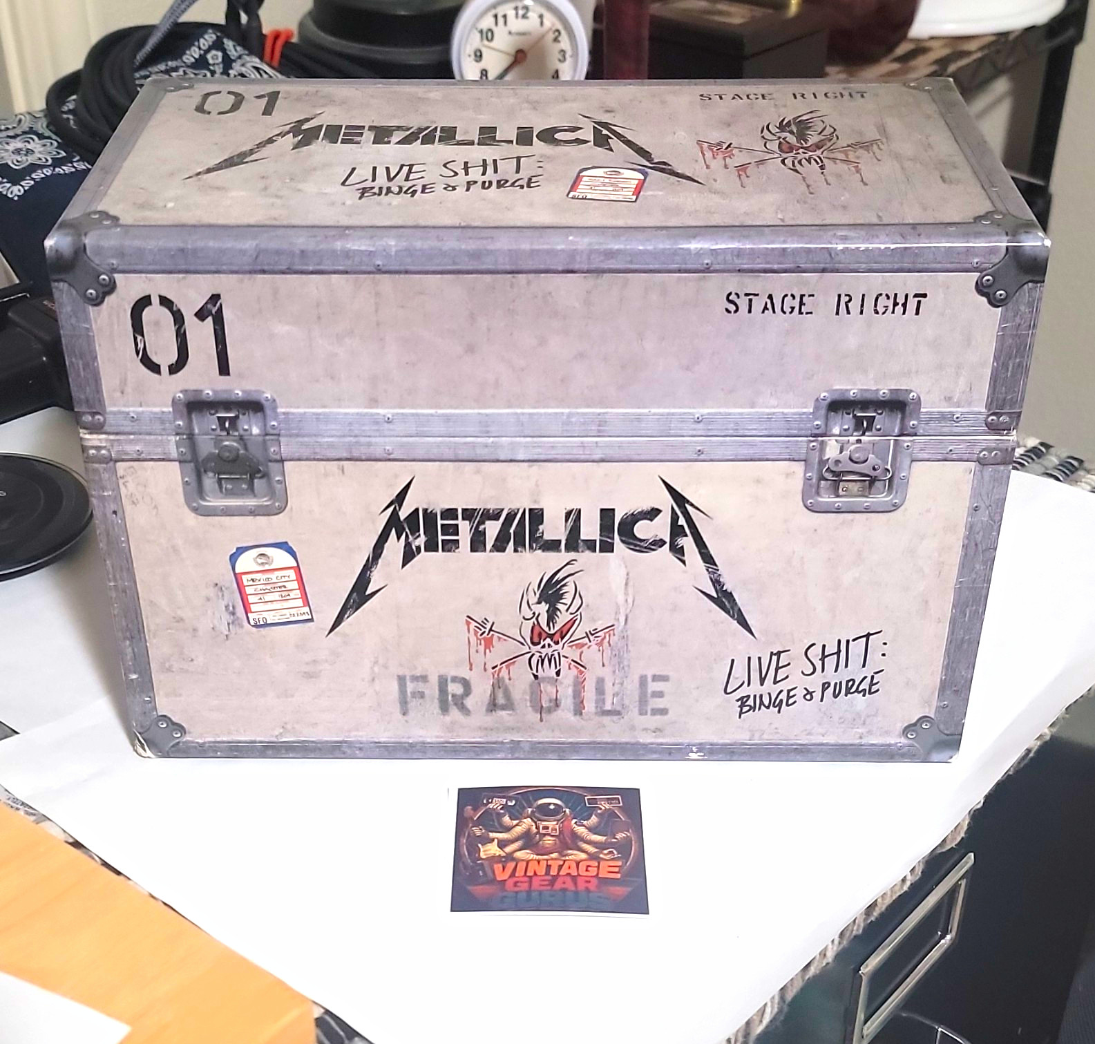 Metallica Live Shit: Binge & Purge 1993 Elektra CD Box Set Tested EXCELLENT