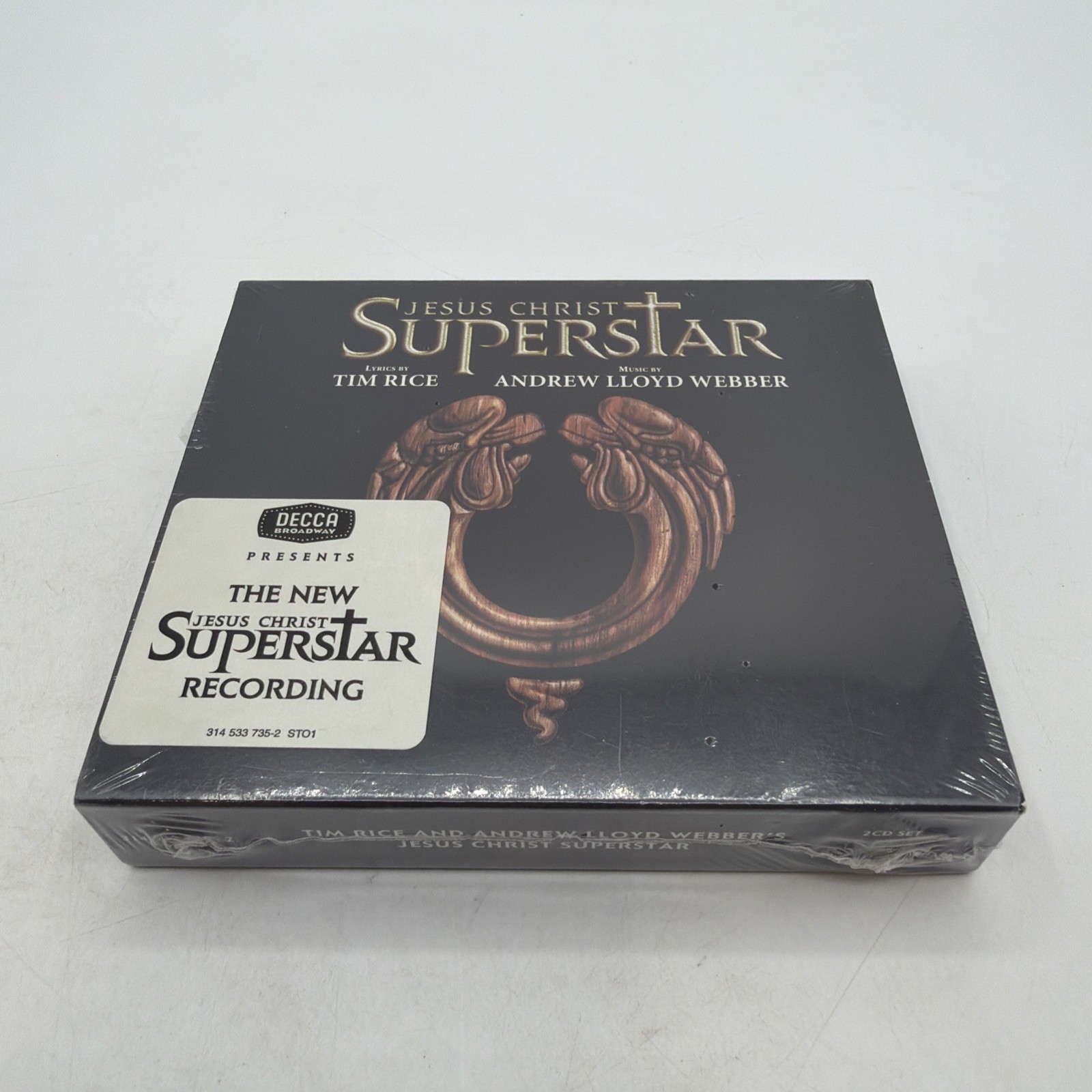 JESUS CHRIST SUPERSTAR 2-DISC CD STEVE BALSAMO ALICE COOPER ANDREW LLOYD WEBBER
