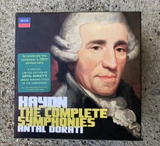 Haydn Complete Symphonies: Antal Dorati Philharmonia Hungarica Decca 33 CD Set picture