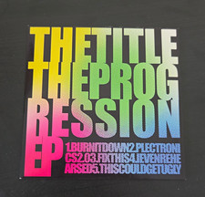 RARE The Title The Progression EP CD Scene Pop Album picture