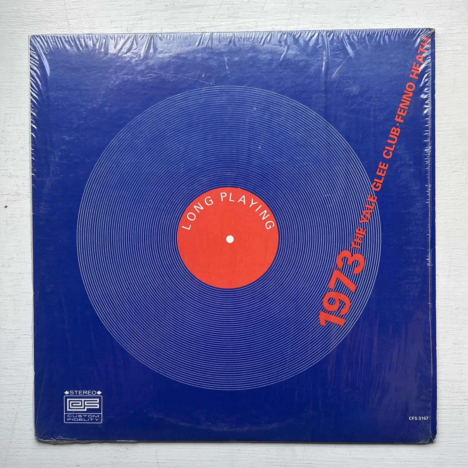 1973 THE YALE GLEE CLUB DIRECTOR FENNO HEATH Custom Fidelity Record CFS-3167