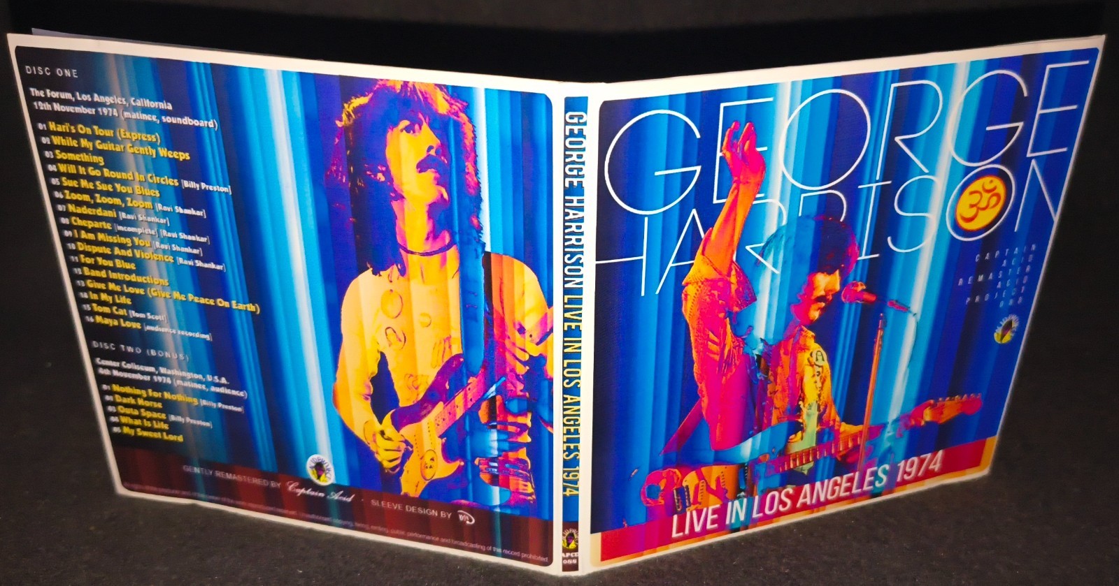George Harrison Los Angeles 1974 Remastered Gate Fold 2CD Package NEW