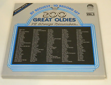 200 Great Oldies I'll Always Remember...Vol.2 10 lp Box Set ST10X1002 Vinyl picture