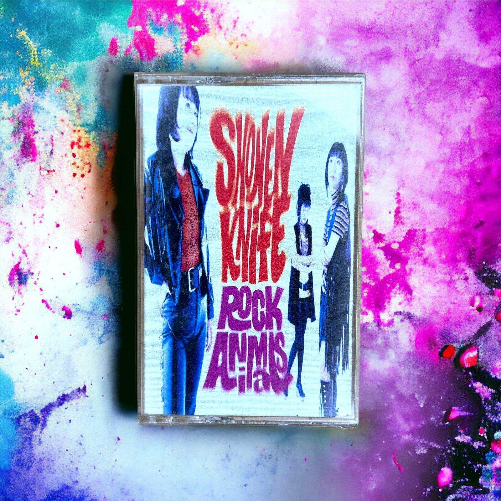 Shonen Knife – Rock Animals Cassette Rare 1993 Virgin Music Japan