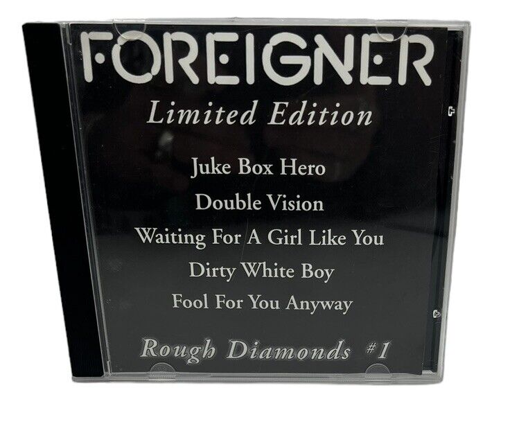 Foreigner Limited Edition 1999 Rough Diamonds #1 Signed & Numbered 002358