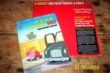 KID'S STUFF Records ( IT'S O.K. TO SAY NO ) ORIG 1984 VINYLP w/ COLORING BOOK picture