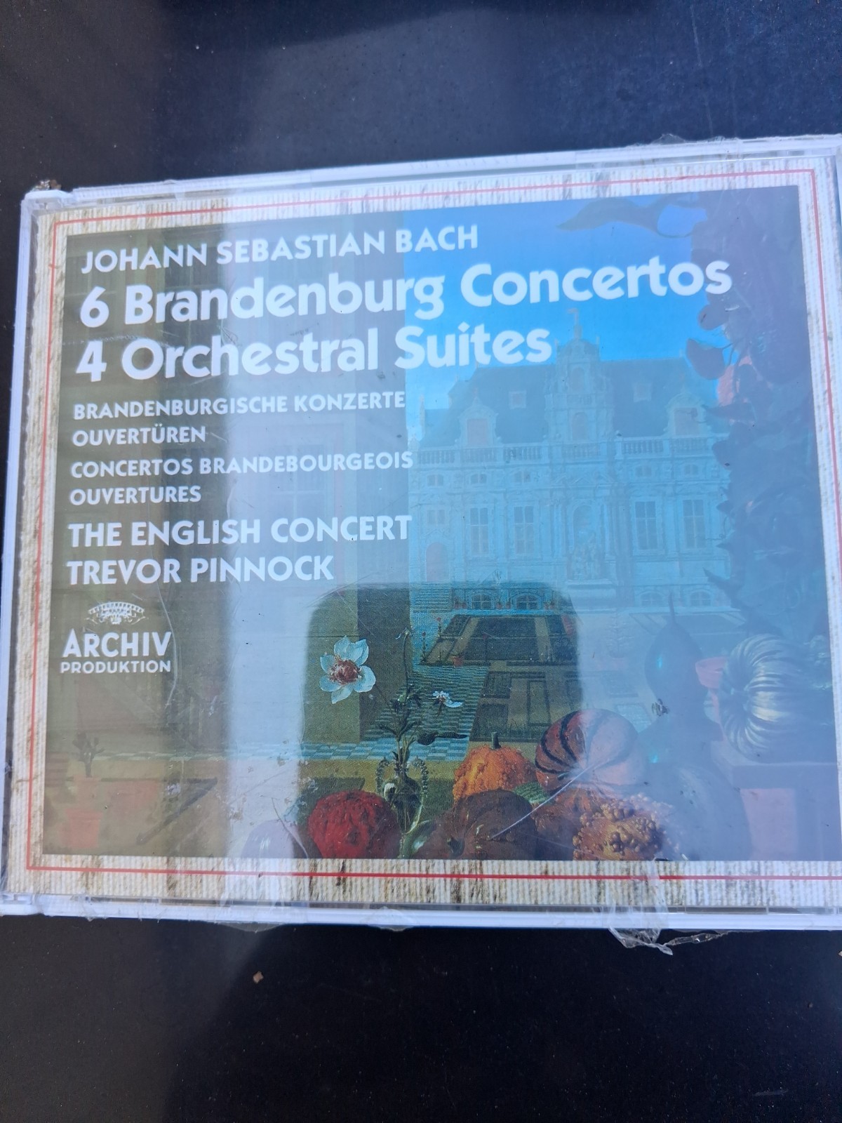 6 BRANDENBURG CONCERTOS 3 CD SET JOHANN SEBASTIAN BACH Archiv Productions 1982