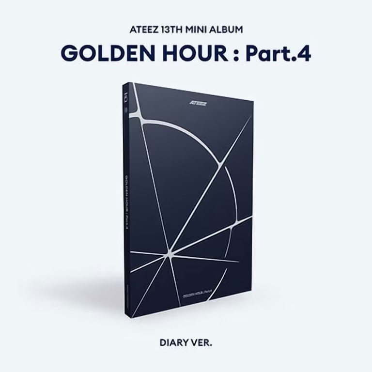 ATEEZ GOLDEN HOUR PART 4 DIARY VERSION